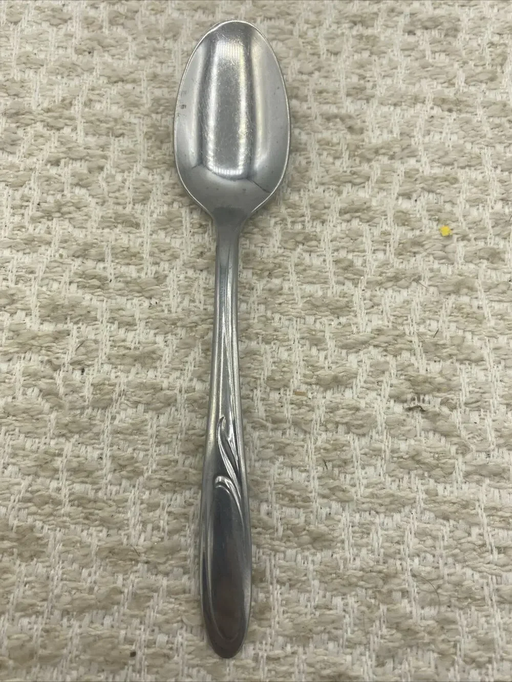 vintage stainless flatware Superior Tea Spoon USA 6”